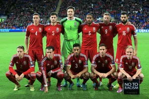 Wales National Football Team No To Racism Wallpaper