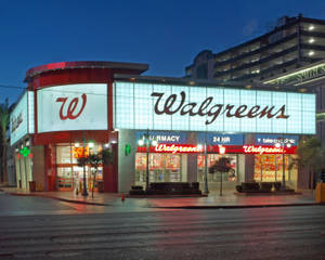 Walgreens Store Night Wallpaper