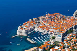 Walls Of Dubrovnik Croatia Wallpaper