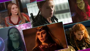 Wanda Maximoff And Women Of Mcu Wallpaper