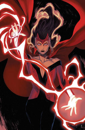 Wanda Maximoff Scarlet Witch Comic Wallpaper
