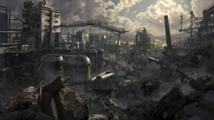 War Ruins For 1440p Gaming Background Wallpaper