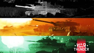 War Thunder Triptych Tanks Wallpaper