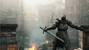 Warden For Honor Spreading Arms Wallpaper