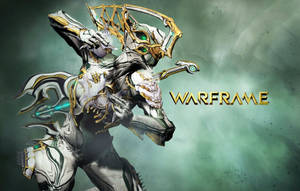 “warframe’s Soldier Volt Charges Into Battle!” Wallpaper