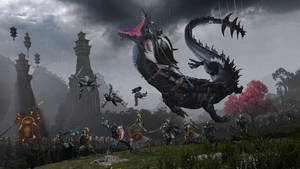 Warhammer Total War Celestial Dragon Emperor Wallpaper