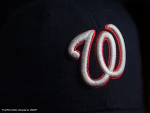 Washington Nationals Embroidered Hat Wallpaper