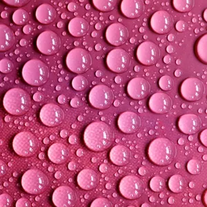 Water Droplets On A Pink Background Wallpaper