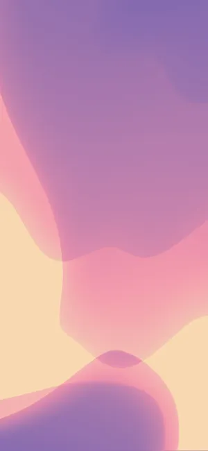 Watercolor Blobs Of Light Purple Iphone Wallpaper