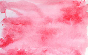 Watercolour Paint Aesthetic Pink Desktop Wallpaper