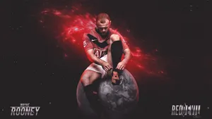 Wayne Rooney Galaxy Art Wallpaper