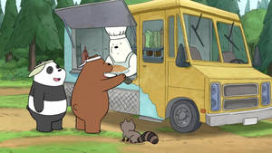 We Bear Bears Food Truck Wallpaper