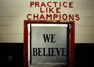 We Believe Football Quotes Wallpaper