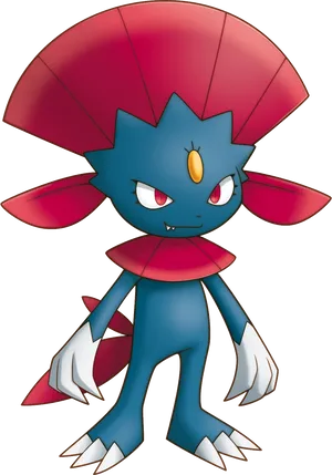 Weavile Standing Wallpaper