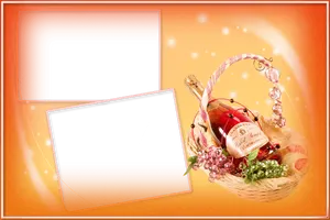 Wedding Album Orange Champagne Wallpaper