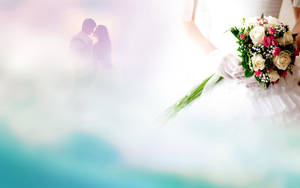 Wedding Album White Dress Wallpaper