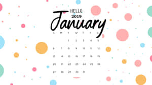 “welcome January! Embrace The Possibilities” Wallpaper