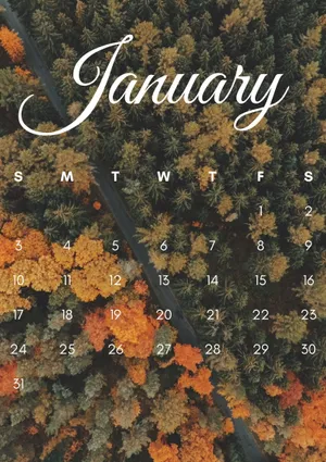 Welcome January With A Smile Wallpaper