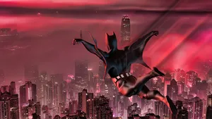 Welcome To Batman City - A Bustling Metropolis Of Hope And Justice Wallpaper