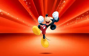Welcome To The Magical World Of Mickey Mouse Wallpaper