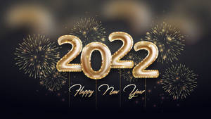 Welcoming 2022 With Joy And Bliss Wallpaper