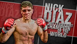 Welterweight Champion Of The World Nick Diaz Wallpaper