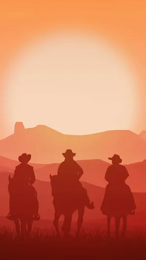 Western Cowboy Iphone 1080 X 1920 Wallpaper