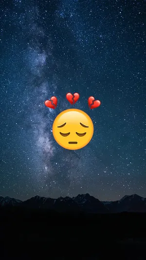 Whatsapp Dp Sad Emoji Wallpaper