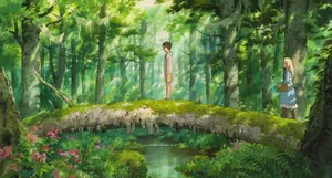 When Marnie Was There - Main Characters Anna And Marnie Wallpaper