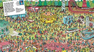Where's Waldo Amusement Park Wallpaper