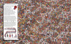 Where's Waldo Gobbling Gluttons Wallpaper