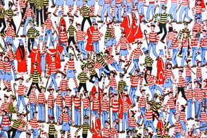 Where's Waldo Striped Shirts Wallpaper