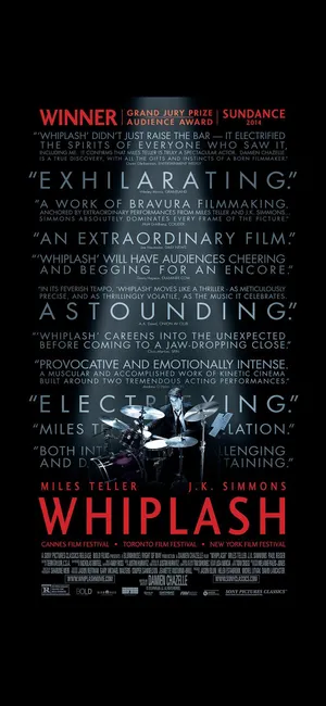 Whiplash Movie Poster Wallpaper