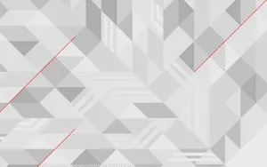 White Abstract Triangle Art Wallpaper