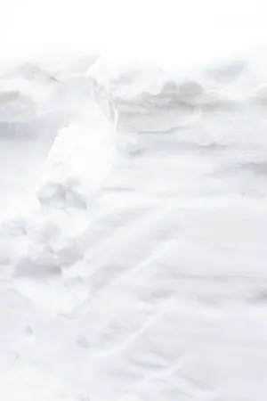 White Aesthetic Snow Wallpaper