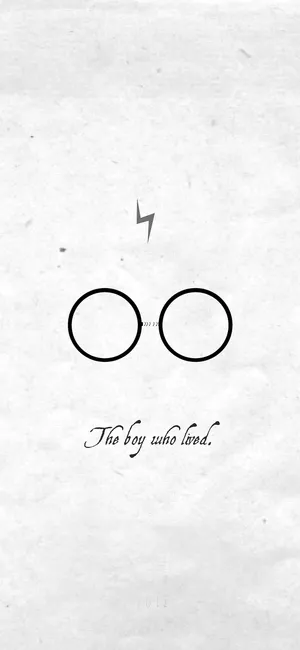 White Aesthetic Tumblr Harry Potter Glasses Wallpaper
