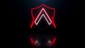 White And Red Apex Legends Logo Wallpaper