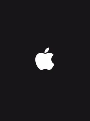 White Apple Logo 4k Wallpaper