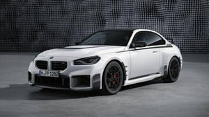 White Bmw Car 5120x1440 Wallpaper