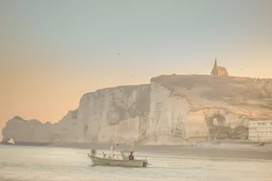 White Cliffs Of Dover Church Wallpaper