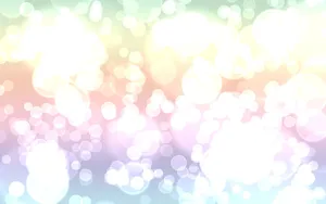 White Color Bokeh Wallpaper