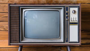 White Crt Monitor Tv Type Wallpaper