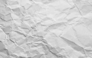 White Crumpled Paper Feature Wallpaper