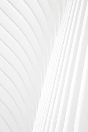 White Full Screen With Waves Wallpaper