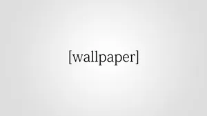 White Minimalist Text Aesthetic Wallpaper
