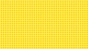 White Pillow On A Vibrant Yellow Plaid Aesthetic Wallpaper