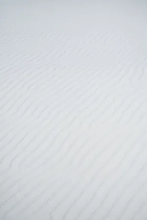 White Screen With Abstract Waves Wallpaper