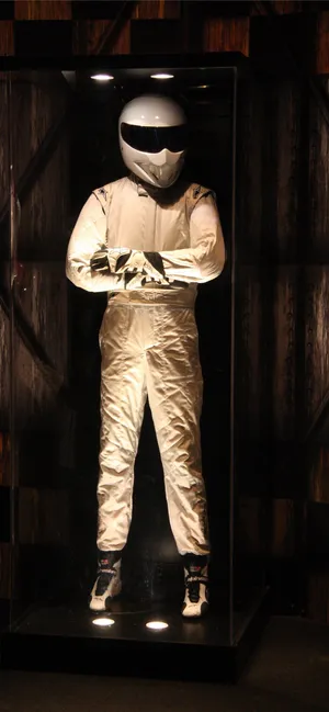 White Suit Michael Schumacher Phone Wallpaper