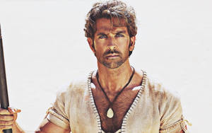 White-themed Hrithik Roshan War Wallpaper