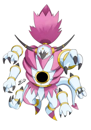 White Unbound Hoopa Wallpaper